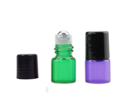 Различный ролик эфирного масла стеклянной бутылки цветов мини разливает 1мл по бутылкам 2мл 3мл