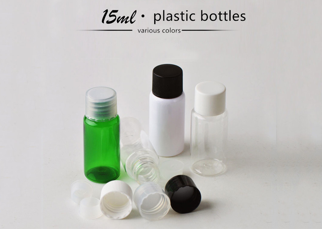 Косметика пустой круглой плоской формы пластиковая разливает ЛЮБИМЦА по бутылкам ПП материального для продуктов личной заботы