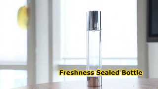 обжимная безвоздушная бутылка