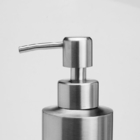 Ржавчина придает непроницаемость алюминиевая бутылка 350ml насоса лосьона нержавеющей стали металла для шампуня жидкостного мыла