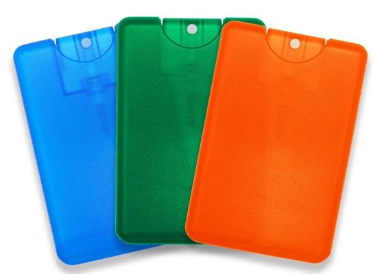 15 мл 20 мл Портативный тонкий кредитная карта Спрей Парфюмерная бутылка Устойчивый к утечке тонкий туманный атомизатор Легко для путешествий