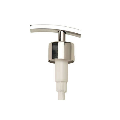 20/24/28MM Золото Серебро Металлический лосьон насос Диспенсер для лосьона тела мыло для рук роскошная упаковка красоты