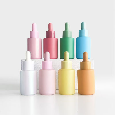 5/10/15/20/30/50/100 мл янтарные стеклянные флаконы с пипеткой, пустые, многоразовые, для ароматерапии, сыворотки, косметической жидкости