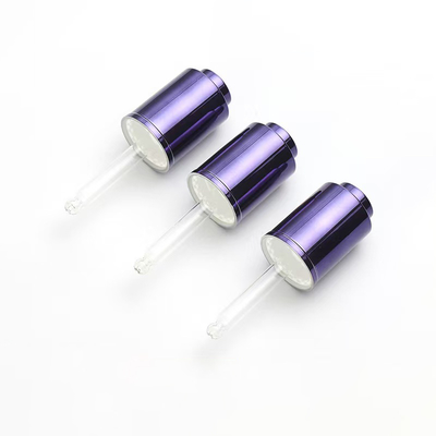 18mm 24mm Press Down Type Plastic Dropper for Essential Oil Bottle