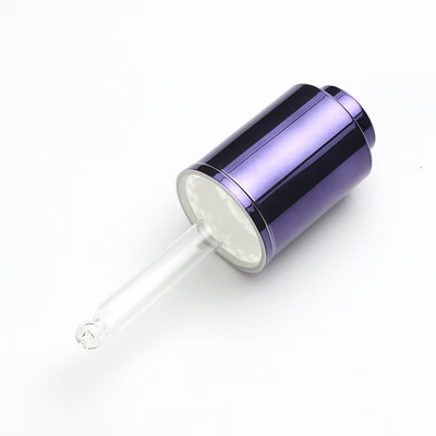 Custom Color 18mm 24mm Press Down Type Plastic Dropper for Essential Oil Bottle