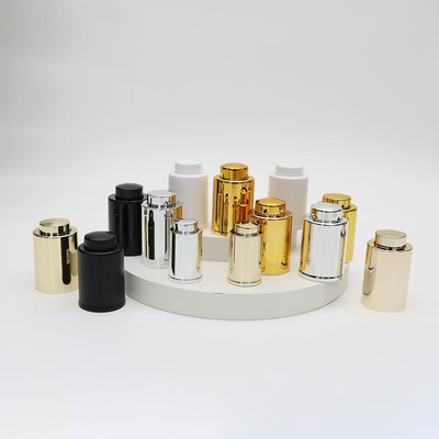 Custom Color 18mm 24mm Press Down Type Plastic Dropper for Essential Oil Bottle