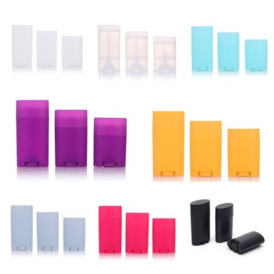 Вращающееся использование 35 г 50 г 75 г PP пластиковый корпус ароматический дезодорант-бальзам в стике