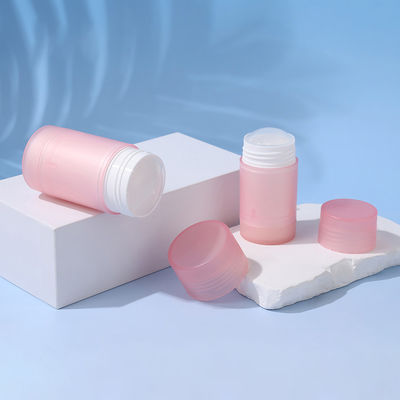 Новый дизайн 35 г 50 г 75 г PP двойной корпус для твердого дезодоранта-бальзама в стике