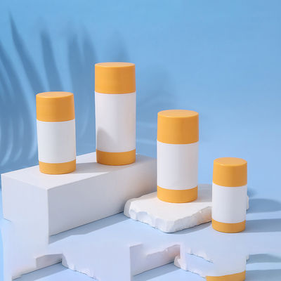 Новый дизайн 35g 50g 75g PP двойная оболочка аромат для тела дезодорант бальзам контейнер для личной гигиены