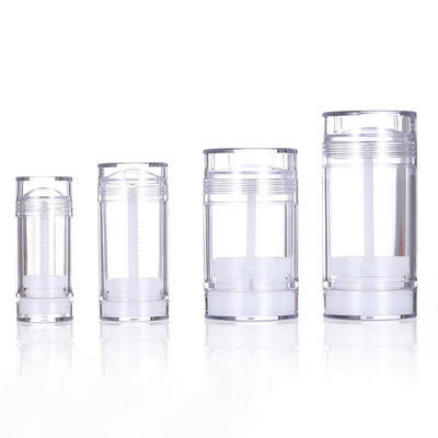 Цилиндрический 15 г 30 г 50 г 75 г 100 г AS Пластиковый контейнер для ароматов Пустой бальзам-дезодорант