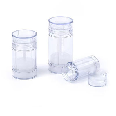 Цилиндрический 15 г 30 г 50 г 75 г 100 г AS Пластиковый контейнер для ароматов Пустой бальзам-дезодорант