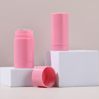 Цилиндрическая форма 15 г 30 г 50 г 75 г 100 г Собственная торговая марка AS Пластиковый пустой стик для дезодоранта