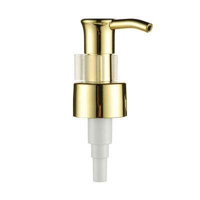 Жидкостный насос с горловиной 24 мм для лосьона из анодированного алюминия золотого и серебряного цвета