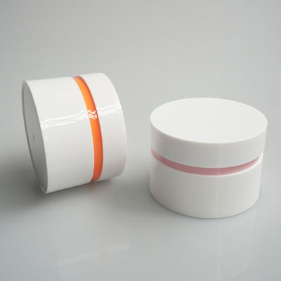 Custom Color 120g 200g Matt Surface Double Layer Cream Jar For Personal Care