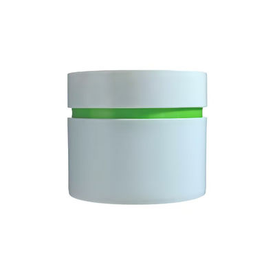 120g 200g PP Luxury White Plastic Cream Jar High Quality Polypropylene Lid Packaging