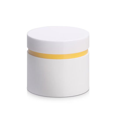 120g 200g PP Luxury White Plastic Cream Jar High Quality Polypropylene Lid Packaging