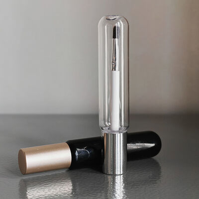 11 мл 14 мл Concealer Lip Gloss Белая пластиковая пустая трубка с тонкой щеткой для покраснения