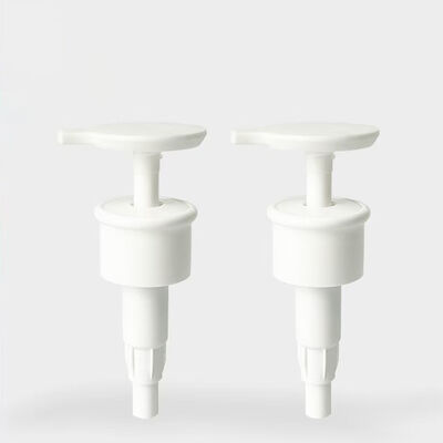 28 мм 4CC выходной пользовательский цветной ПП пластиковый дозатор для эмульсии, помповый дозатор для лосьона, дозатор для мытья рук, ввинчиваемый