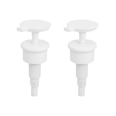28 мм 4CC выходной пользовательский цветной ПП пластиковый дозатор для эмульсии, помповый дозатор для лосьона, дозатор для мытья рук, ввинчиваемый