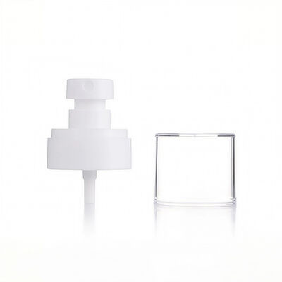 Распылитель с пластиковым полу-чехлом 24 мм, белый туман, с прозрачным колпачком, большой колпачок для нанесения жидкости