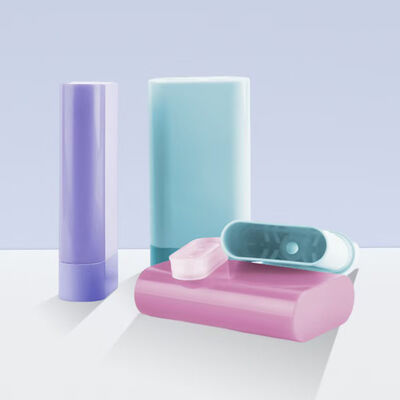 Принимаю цветное шелковое печать дно заполнение 20г дезодорант бальзам Stick бутылка для косметической упаковки