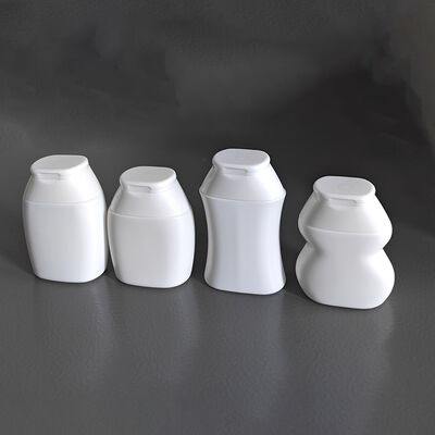 40/60ML Special Shape Stylish Refillable Flip Top Cap HDPE Bottle Conditioner Face Cream Sunscreen Cream