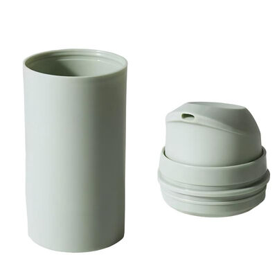 Crimp Design 15ml 30ml 50ml Plastic Airless Pump Bottle Used for Skincare Package