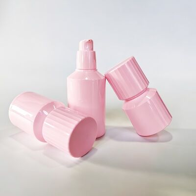 Screw Pump Head 30ml 50ml 80ml 100ml Plastic Airless Dispenser Bottle Support Customization