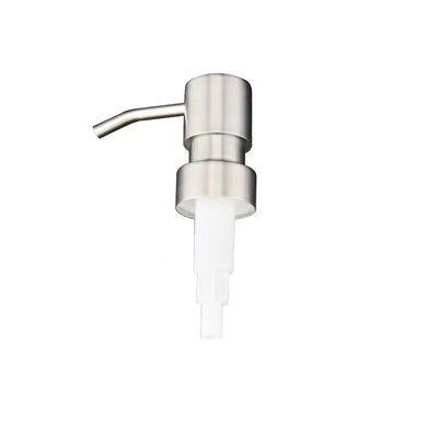 Durable 28mm Stainless Steel External Spring Lotion Dispenser Pump for Cosmetic Bottle Packaging
