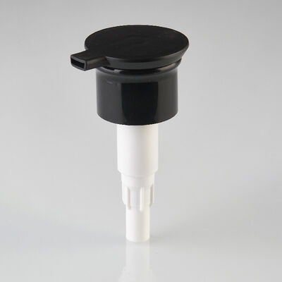 24mm 28mm 33mm Wide Base Round Plastic Press Dispenser Pump Skincare Body Cream Bottle