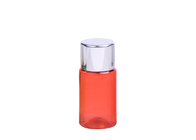 Портативные пластиковые бутылки лосьона, Мулти цвета опорожняют крышку алюминия бутылок пластмассы