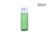 Бутылка 20мл крышки портативных ясных пластиковых косметических контейнеров алюминиевая с крышками