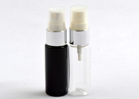Черные/ясные пустые пластиковые бутылки брызг насоса с алюминиевым точным спрейером тумана