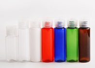 2 типа опорожняют небольшими пластиковыми цвета бутылки подгонянные контейнерами с крышкой