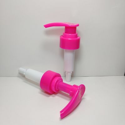 Пластиковый дозатор для лосьона 24/28 мм. Поддерживается настройка различных цветов. С винтовым замком для лосьона