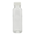 бутылка напитка пустого квадратного ЛЮБИМЦА 16oz пластиковая с крышкой прозрачной