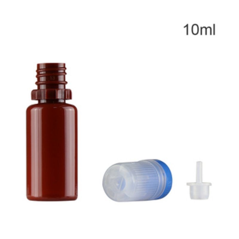 Прозрачная черная пластиковая бутылка-капельница для жидкости для электронных сигарет с крышкой, защищенной от детей и несанкционированного доступа