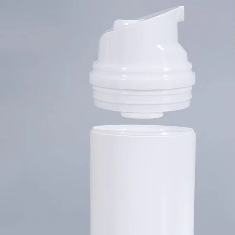 Белая бутылка для подачи воздуха без насоса с цветами 30 мл 50 мл 80 мл 100 мл Поддержка настройки