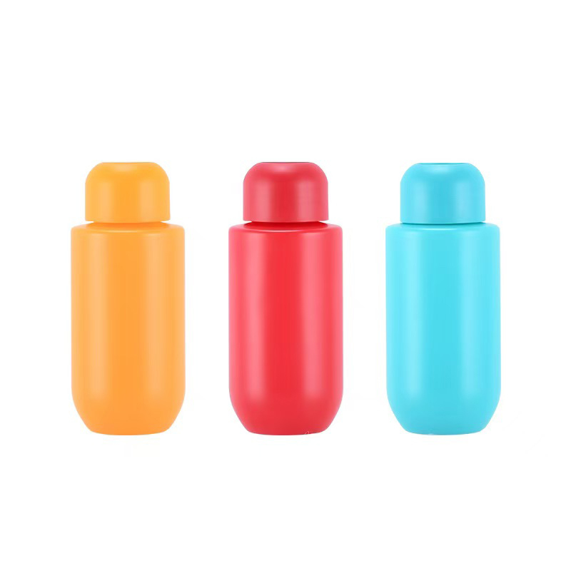 Перерабатываемый матовый поверхностный диск верхняя крышка лосьон крема контейнер косметическая упаковка HDPE бутылка для личной гигиены