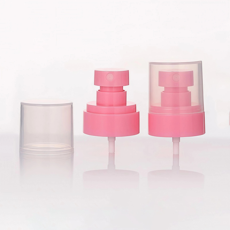 Распылитель с пластиковым полу-чехлом 24 мм, белый туман, с прозрачным колпачком, большой колпачок для нанесения жидкости