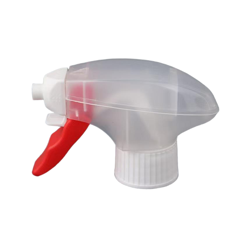 Пластиковый триггерный распылитель для рук 28/410 с храповым механизмом закрытия, с насадкой 28/400 28/415 для пены/распыления/струи, полностью пластиковый, химически стойкий