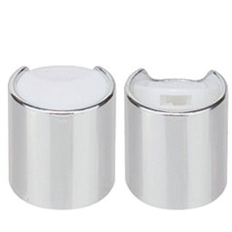 24/410 PP Круглый пресс Металлическая крышка Золото/Серебро Пластиковый Диск верхняя крышка УФ Печатная 24 мм винтовая крышка для различных бутылок личной гигиены