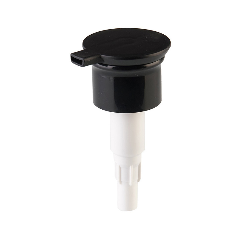 24mm 28mm 33mm Wide Base Round Plastic Press Dispenser Pump Skincare Body Cream Bottle