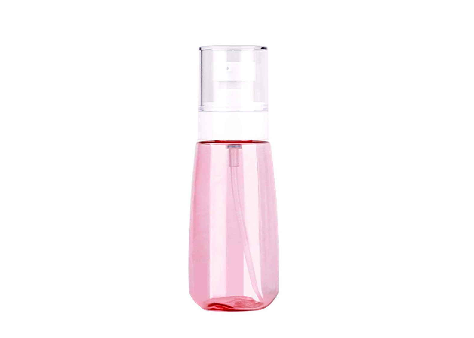 Бутылка насоса пены перемещения розовой Рефиллабле бутылки насоса лосьона портативная