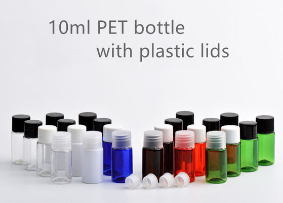 ПЭТ контейнеры бутылки ПП небольшие пластиковые, круглые пластиковые бутылки 10мл с крышками
